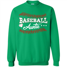 Load image into Gallery viewer, Baseball Auntie Softball Auntie Funny Gift For Mother’s Day - Sweatshirt