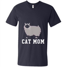 Load image into Gallery viewer, Birman Cat Mom – Mothers Day - Men's V-Neck