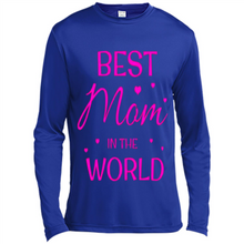 Load image into Gallery viewer, Best Mom in the World Mother’s Day - Canvas Long Sleeve T-Shirt