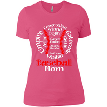 Load image into Gallery viewer, Baseball Mom Tee-Mother’s Day 2019 - Ladies' Boyfriend T-Shirt