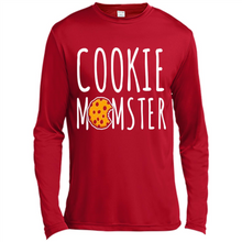 Load image into Gallery viewer, Cookie Momster shirt Mother’s day shirt Baking mom - Canvas Long Sleeve T-Shirt