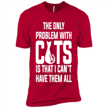 Load image into Gallery viewer, Cats T Shirt Hoodie Cats…I can’t have them all Mother’s Day - Premium Short Sleeve T-Shirt