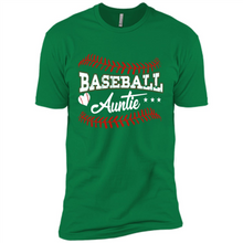 Load image into Gallery viewer, Baseball Auntie Softball Auntie Funny Gift For Mother’s Day - Premium Short Sleeve T-Shirt