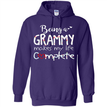 Load image into Gallery viewer, Being A Grandmy Makes My Life Complete – Memorable Mother’s Day Gift For Grandmother - Hoodie