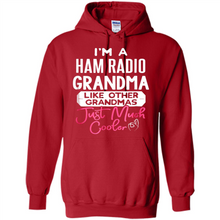 Load image into Gallery viewer, Cool Mothers Day T-Shirt Ham Radio Grandma - Hoodie