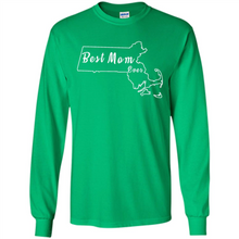 Load image into Gallery viewer, Best Mom Ever Shirt Massachusetts Mothers Day - Long Sleeve T-Shirt