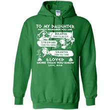 Load image into Gallery viewer, Always Remember Daughter Mom Viking - Hoodie