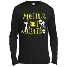 Load image into Gallery viewer, Cats T Shirt Hoodie Mother of Cats Mother’s Day - Canvas Long Sleeve T-Shirt