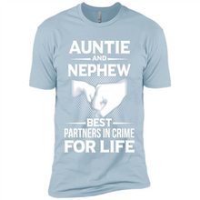 Load image into Gallery viewer, Auntie And Nephew – Best Partners In Crime For Life, Best mother’s day - Premium Short Sleeve T-Shirt