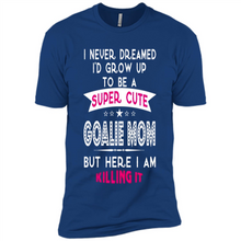 Load image into Gallery viewer, A Super cute Goalie Mom Mother’s Day Gift ideas Funny - Premium Short Sleeve T-Shirt