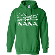 Load image into Gallery viewer, Blessed Nana Christmas Mother’s Day Birthday Grandma - Hoodie