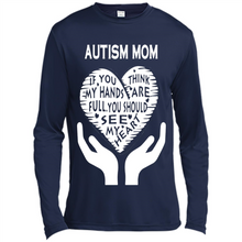 Load image into Gallery viewer, AUTISM MOM Mother’s Day - Canvas Long Sleeve T-Shirt