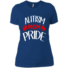Load image into Gallery viewer, Autism mom pride Mother’s Day - Ladies' Boyfriend T-Shirt