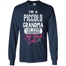 Load image into Gallery viewer, Cool Mothers Day T-Shirt Piccolo Grandma - Long Sleeve T-Shirt