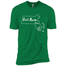 Load image into Gallery viewer, Best Mom Ever Shirt Massachusetts Mothers Day - Premium Short Sleeve T-Shirt
