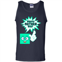 Load image into Gallery viewer, Cute Emoji With Heart Balloon Happy Mother Day - Tank Top