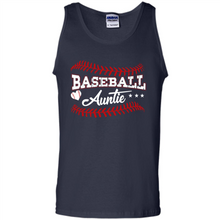 Load image into Gallery viewer, Baseball Auntie Softball Auntie Funny Gift For Mother’s Day - Tank Top
