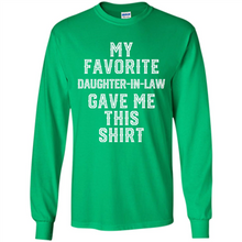 Load image into Gallery viewer, Father Mother in Law Funny Mother's Father's day - Long Sleeve T-Shirt