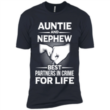 Load image into Gallery viewer, Auntie And Nephew – Best Partners In Crime For Life, Best mother’s day - Premium Short Sleeve T-Shirt