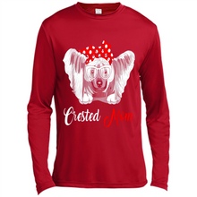 Load image into Gallery viewer, Chinese Crested Mom Tshirt, Birthday Gift, Mother Day Outfit - Canvas Long Sleeve T-Shirt