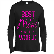 Load image into Gallery viewer, Best Mom in the World Mother’s Day - Canvas Long Sleeve T-Shirt