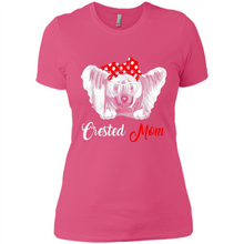 Load image into Gallery viewer, Chinese Crested Mom Tshirt, Birthday Gift, Mother Day Outfit - Ladies' Boyfriend T-Shirt