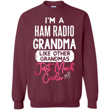 Load image into Gallery viewer, Cool Mothers Day T-Shirt Ham Radio Grandma - Sweatshirt