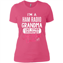 Load image into Gallery viewer, Cool Mothers Day T-Shirt Ham Radio Grandma - Ladies' Boyfriend T-Shirt