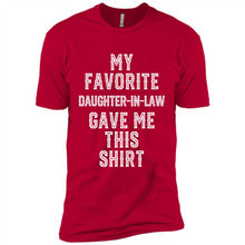 Load image into Gallery viewer, Father Mother in Law Funny Mother's Father's day - Premium Short Sleeve T-Shirt