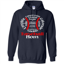 Load image into Gallery viewer, Baseball Mom Tee-Mother’s Day 2019 - Hoodie