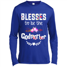 Load image into Gallery viewer, Blessed To Be Called Godmother Funny Mother’s Day, Godmother Gift - Canvas Long Sleeve T-Shirt