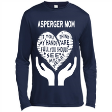 Load image into Gallery viewer, Asperger Mom Mother’s Day - Canvas Long Sleeve T-Shirt