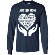 Load image into Gallery viewer, AUTISM MOM Mother’s Day - Long Sleeve T-Shirt