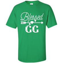 Load image into Gallery viewer, Blessed GG Christmas Mother’s Day Birthday Grandma - Shirt